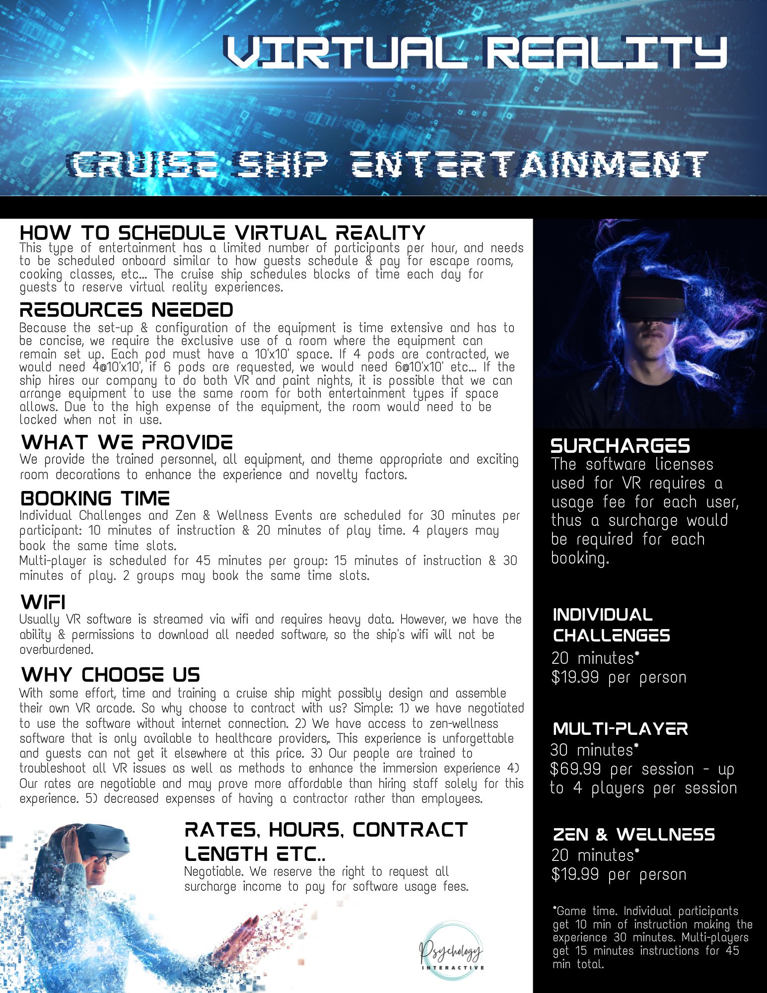 Cruise Ship Entertainment Virtual Reality